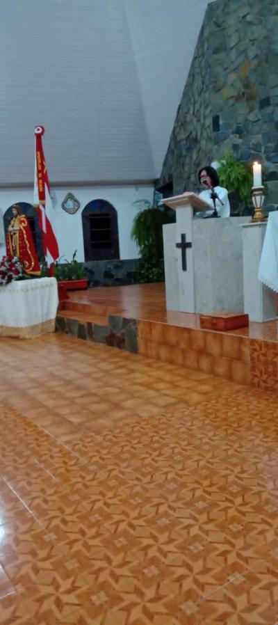 Fiéis participam da segunda noite de Tríduo em honra ao Senhor Bom Jesus na Comunidade de Campo Mendes 